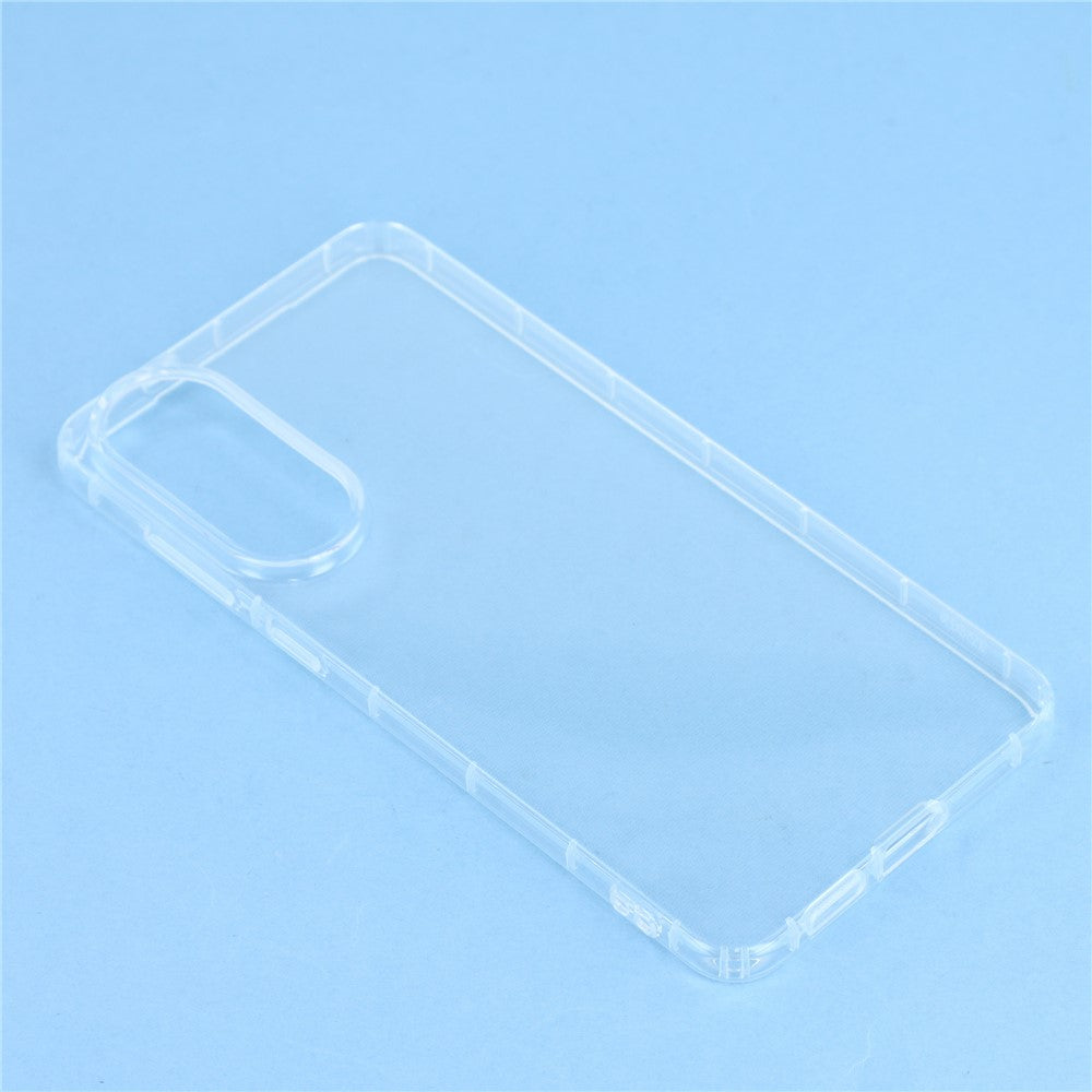 For Samsung Galaxy S25 Edge Case Airbag Protection TPU Clear Phone Back Cover Large Lens Cutout