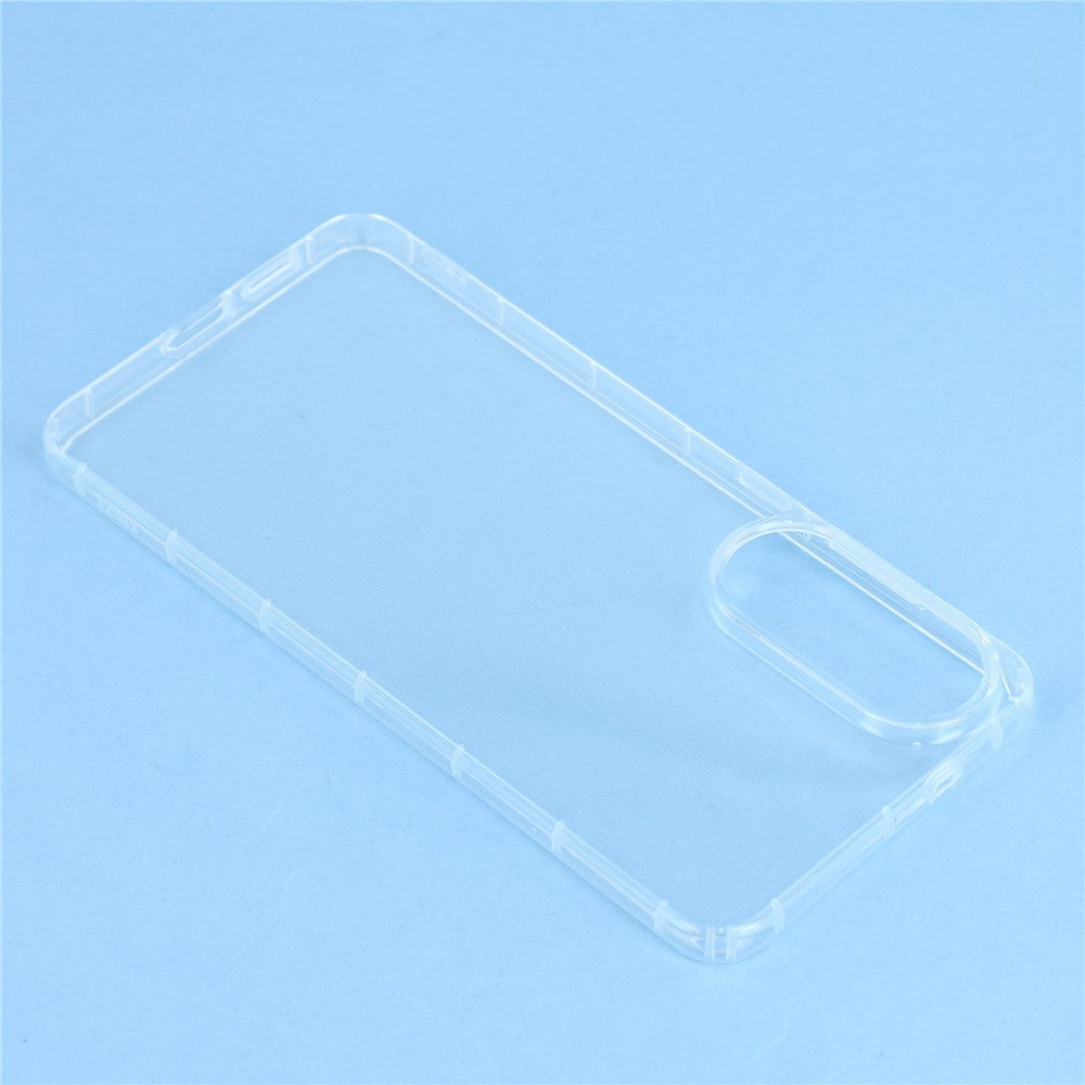 For Samsung Galaxy S25 Edge Case Airbag Protection TPU Clear Phone Back Cover Large Lens Cutout