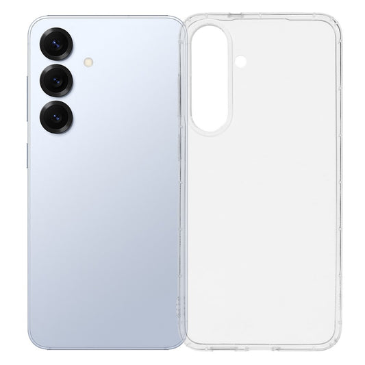 For Samsung Galaxy S25 FE Case Airbag Protection TPU Clear Phone Back Cover Large Lens Cutout