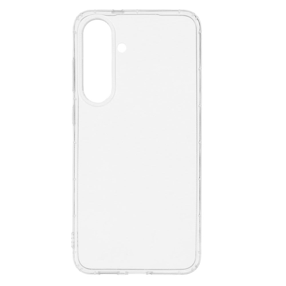 For Samsung Galaxy S25 FE Case Airbag Protection TPU Clear Phone Back Cover Large Lens Cutout