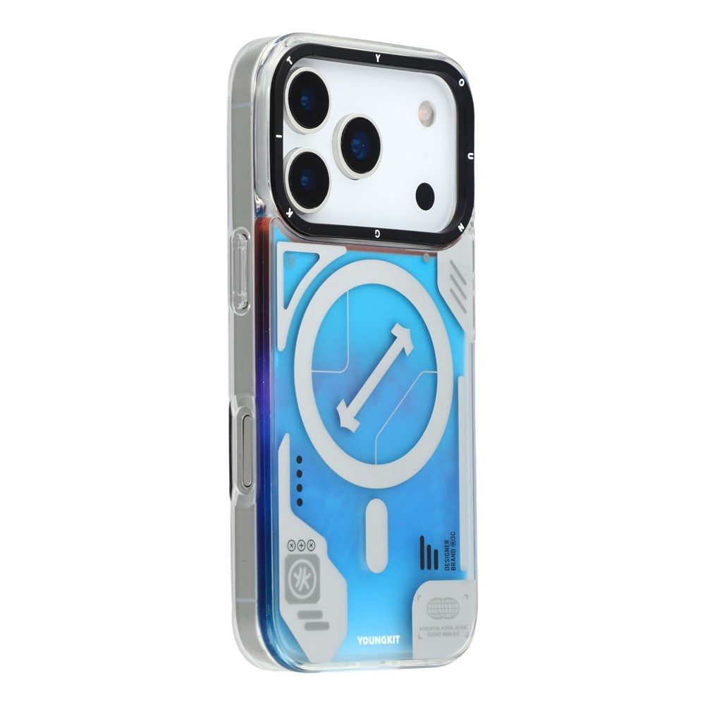 iPhone 17 Pro Case Compatible with MagSafe Anti Drop TPU PC Phone Back Cover