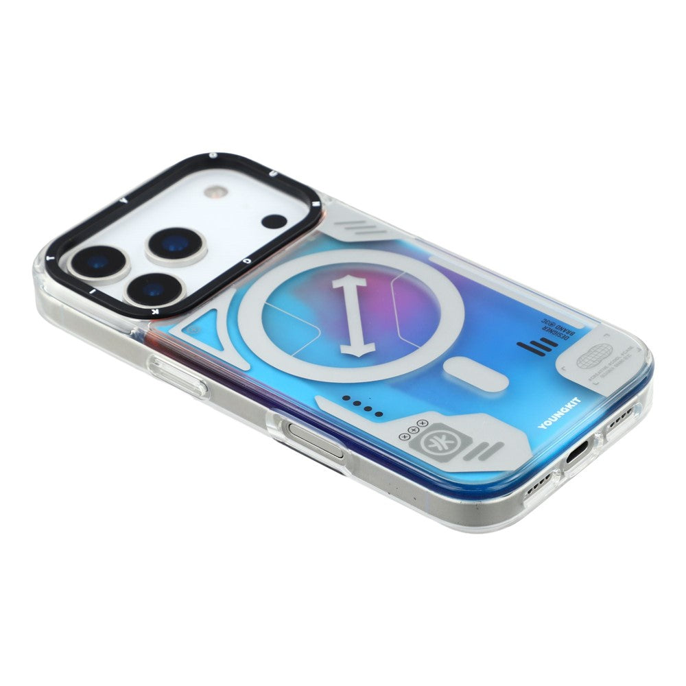 iPhone 17 Pro Case Compatible with MagSafe Anti Drop TPU PC Phone Back Cover