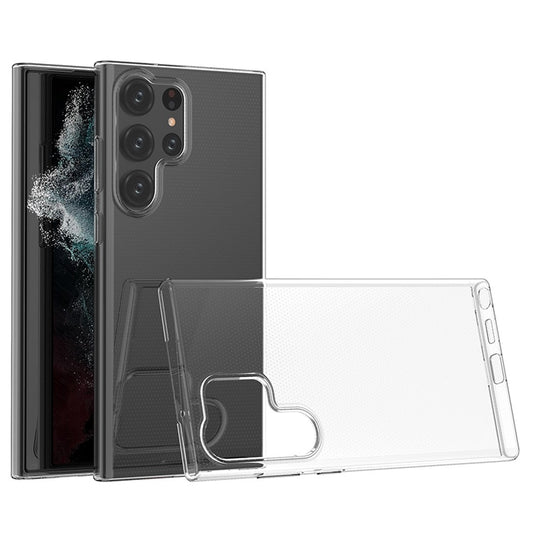 Samsung Galaxy S23 Ultra Transparent Soft TPU Phone Case Ultra Thin Anti-Scratch Anti-Drop Back Cover