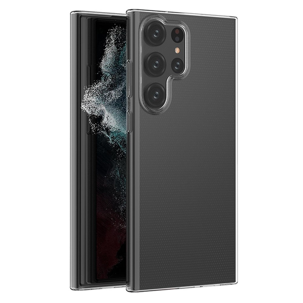 Samsung Galaxy S23 Ultra Transparent Soft TPU Phone Case Ultra Thin Anti-Scratch Anti-Drop Back Cover