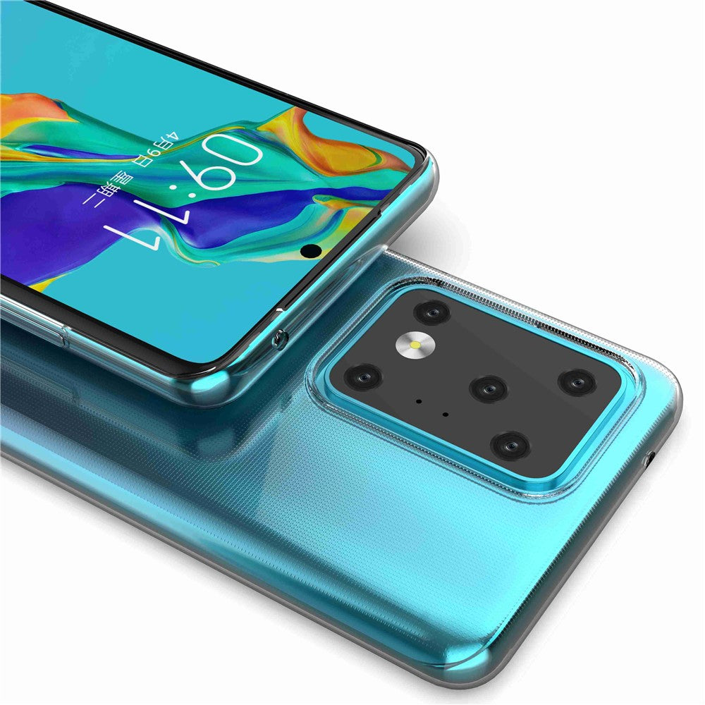 Samsung Galaxy S20 Ultra Anti-Yellowing Phone Back Cover Shell Soft TPU Ultra Thin Cell Phone Case