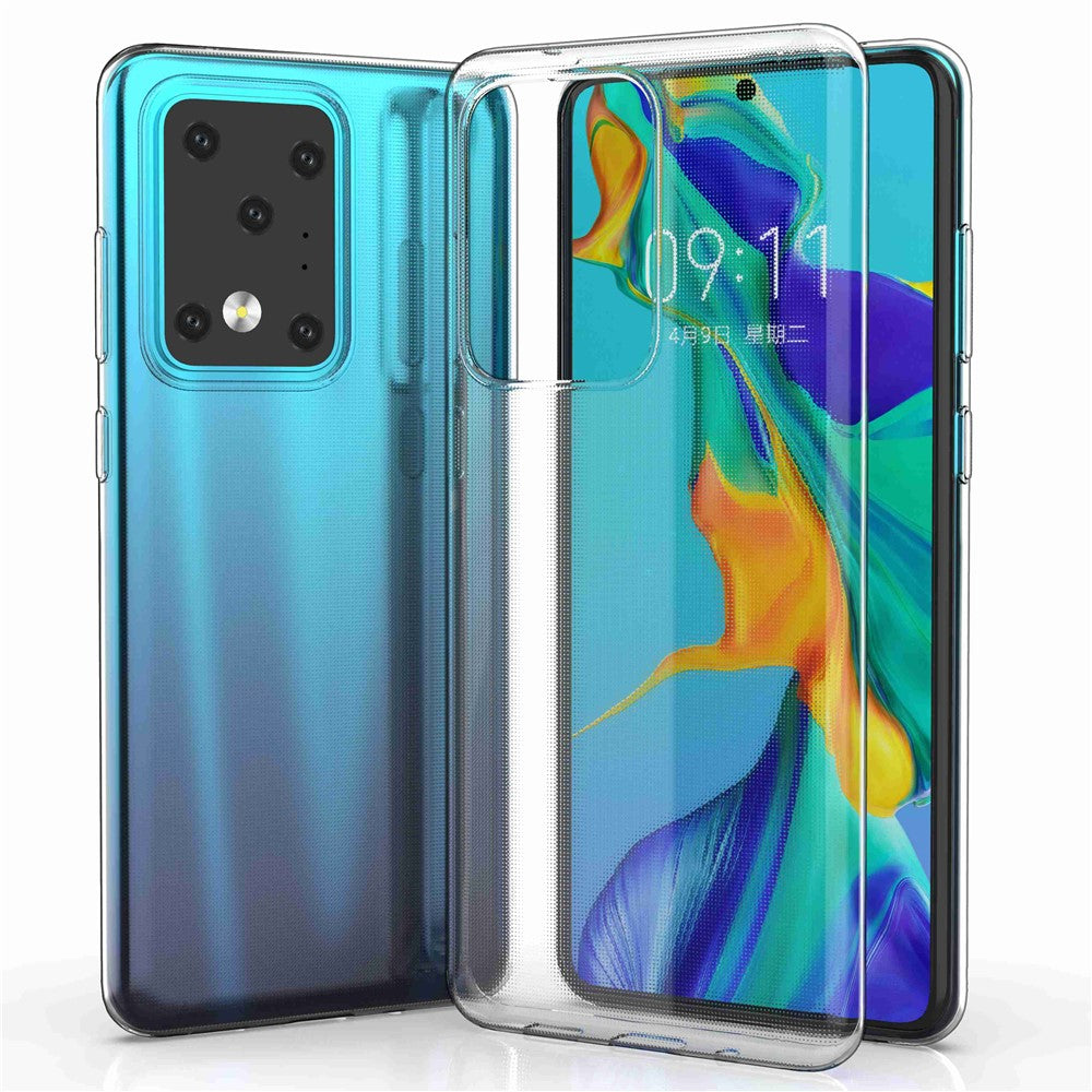Samsung Galaxy S20 Ultra Anti-Yellowing Phone Back Cover Shell Soft TPU Ultra Thin Cell Phone Case