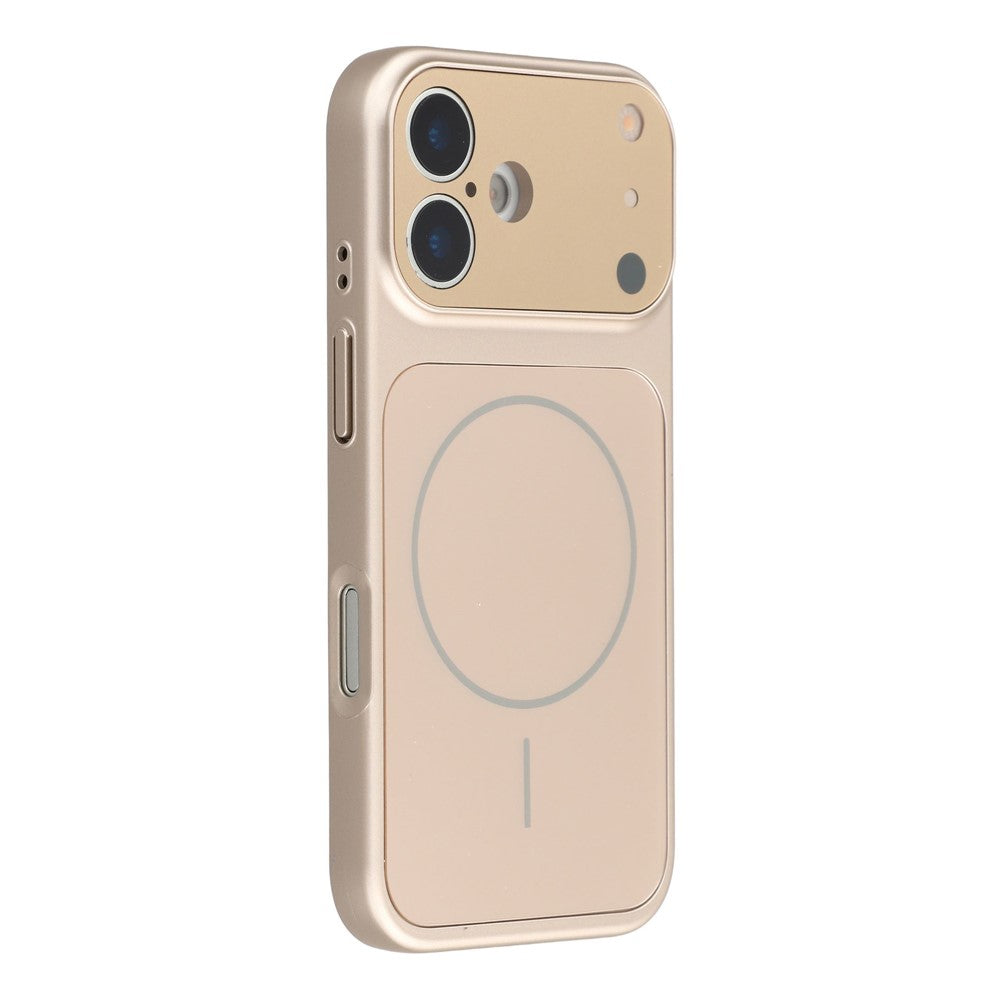 For iPhone 17 Case Compatible with MagSafe PC Phone Cover with AG Corning Glass Lens Film