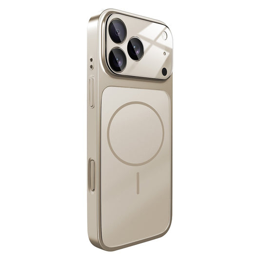 For iPhone 17 Pro Max Case Compatible with MagSafe AG Matte Glass Shockproof Phone Cover