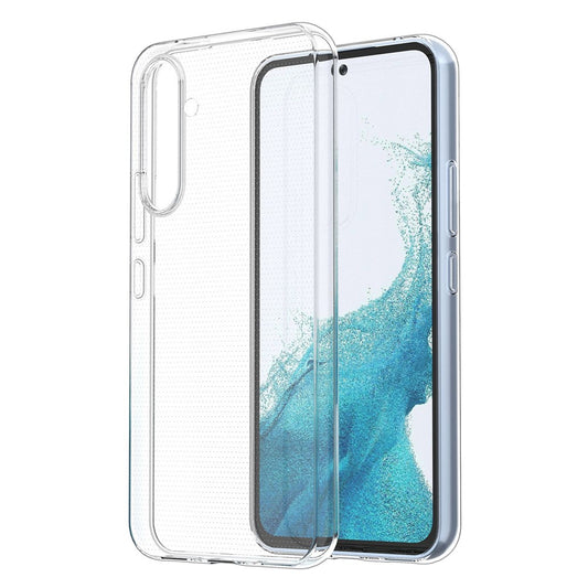 Transparent Phone Cover for Samsung Galaxy A54 5G, Ultra Slim Soft TPU Shockproof Mobile Phone Case