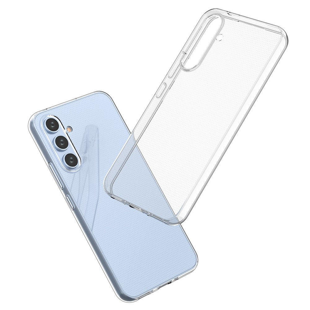 Transparent Phone Cover for Samsung Galaxy A54 5G, Ultra Slim Soft TPU Shockproof Mobile Phone Case