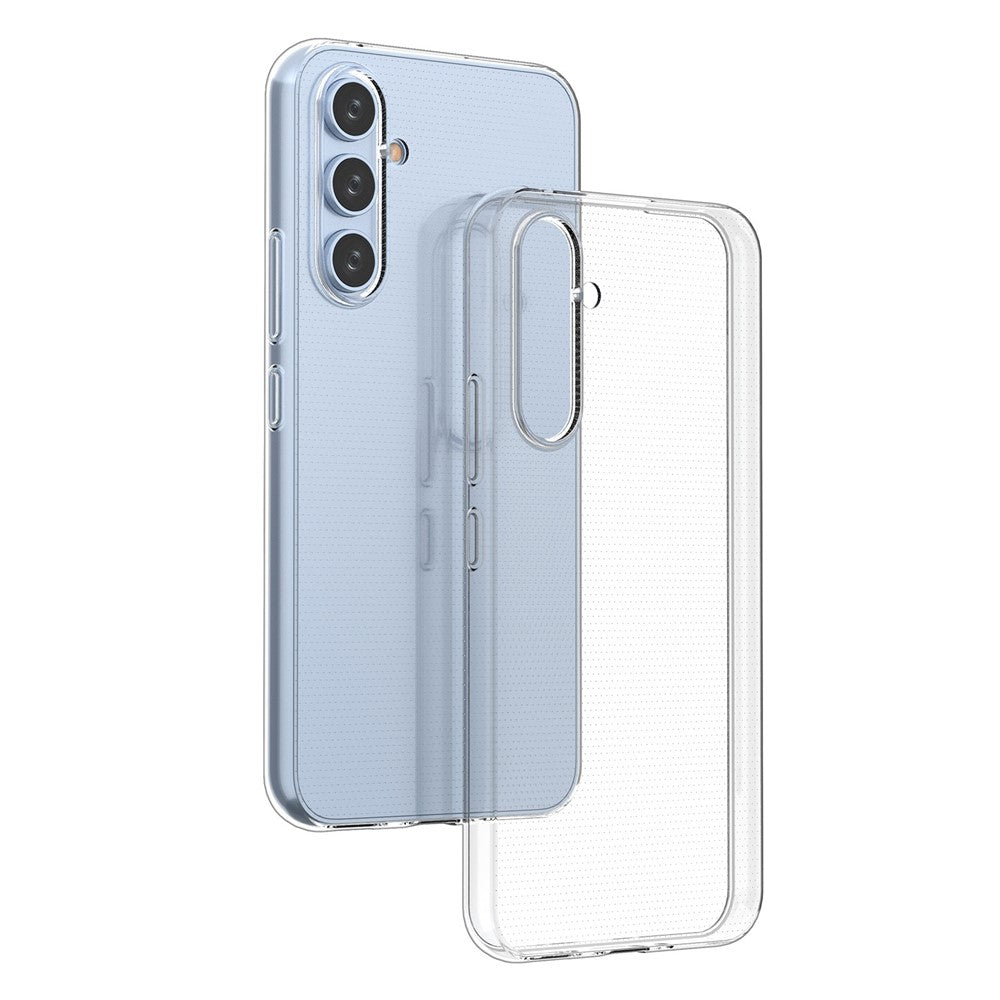 Transparent Phone Cover for Samsung Galaxy A54 5G, Ultra Slim Soft TPU Shockproof Mobile Phone Case