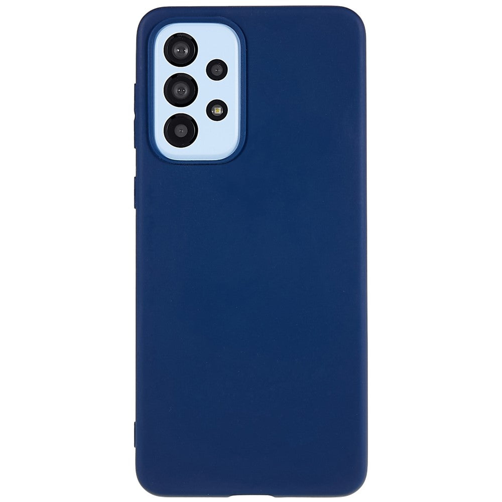 Bump Proof TPU Back Shell for Samsung Galaxy A53 5G, Fingerprint Free Matte Protective Cover Phone Case