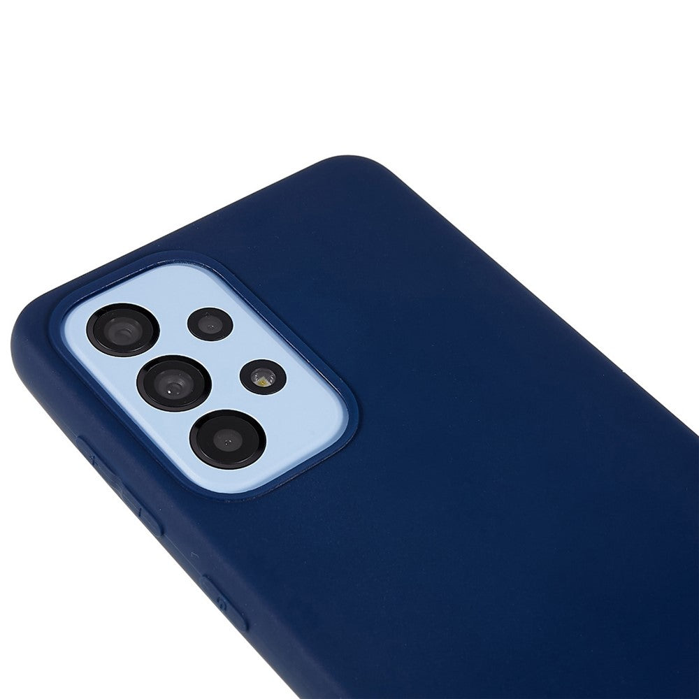 Bump Proof TPU Back Shell for Samsung Galaxy A53 5G, Fingerprint Free Matte Protective Cover Phone Case