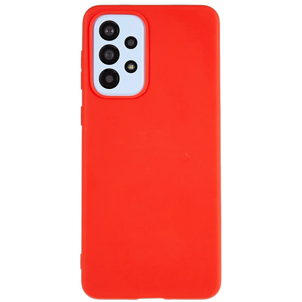 Bump Proof TPU Back Shell for Samsung Galaxy A53 5G, Fingerprint Free Matte Protective Cover Phone Case