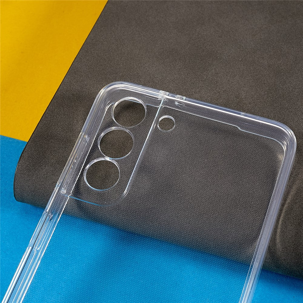 Samsung Galaxy S21 5G / 4G Transparent TPU Phone Back Case 1.5mm Thickened HD Clear Flexible Phone Cover