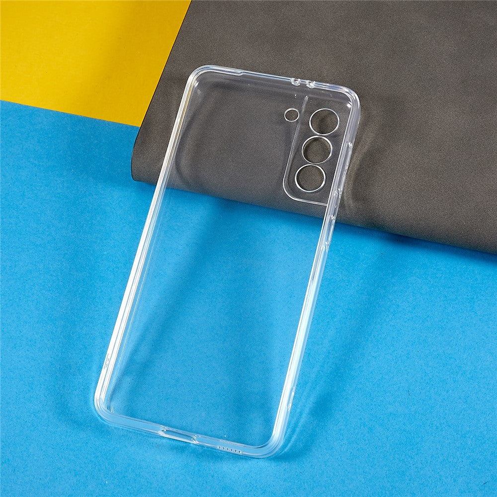Samsung Galaxy S21 5G / 4G Transparent TPU Phone Back Case 1.5mm Thickened HD Clear Flexible Phone Cover