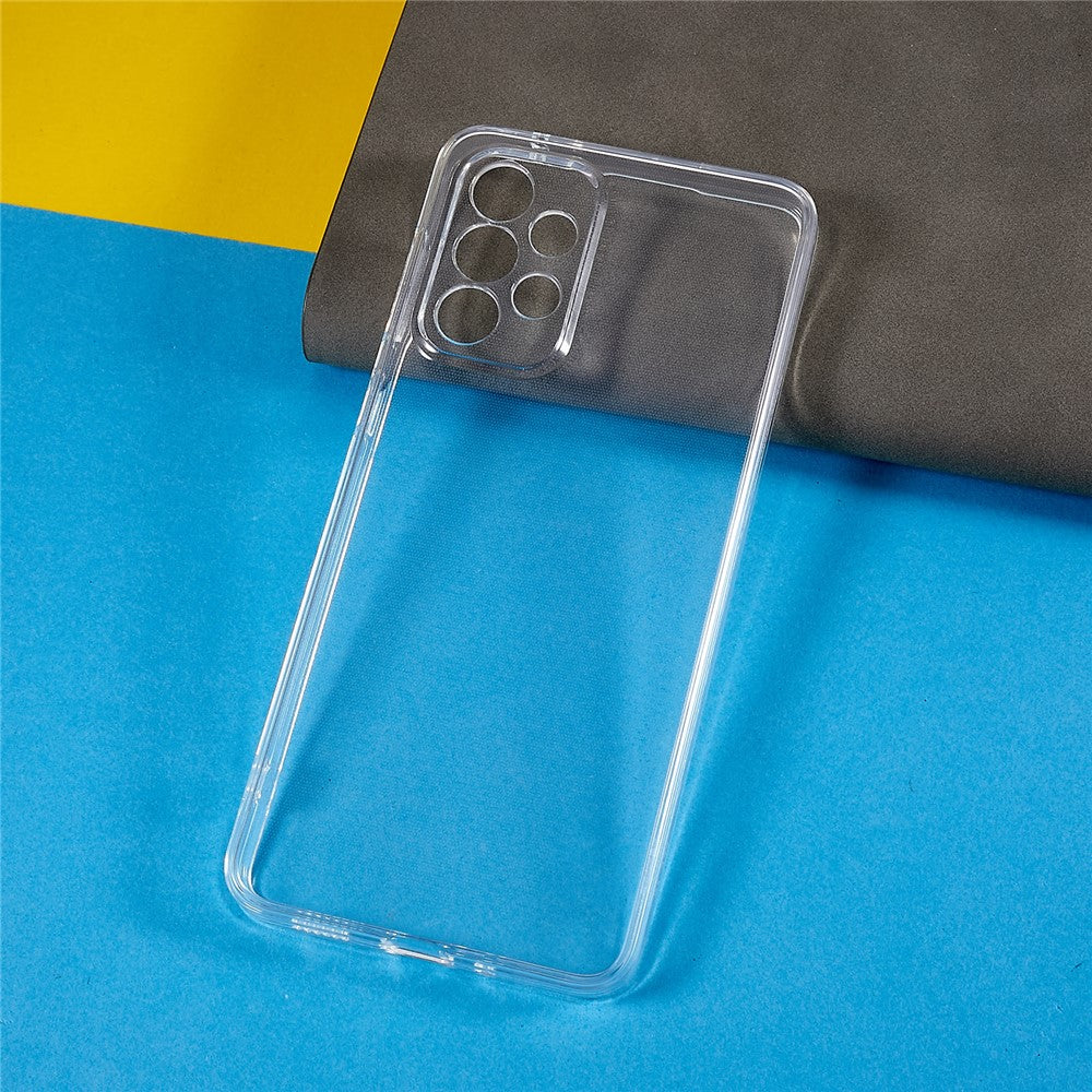 For Samsung Galaxy A53 5G Transparent Anti-scratch Phone Cover 1.5mm Thickened HD Clear Phone Shell Flexible TPU Phone Back Case