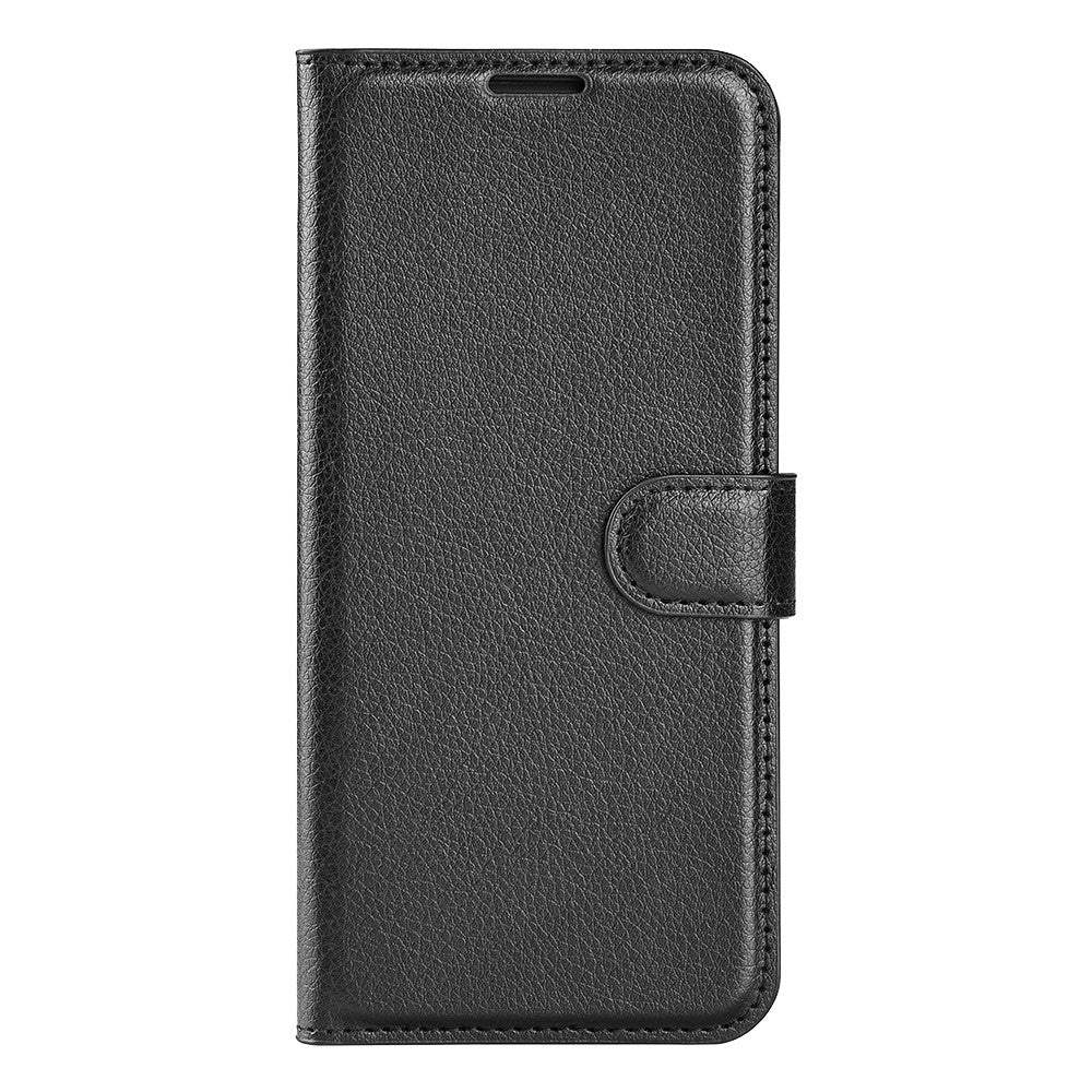Samsung Galaxy A54 5G Litchi Texture Anti-drop Cell Phone Cover PU Leather + TPU Folio Flip Magnetic Clasp Stand Wallet Phone Case