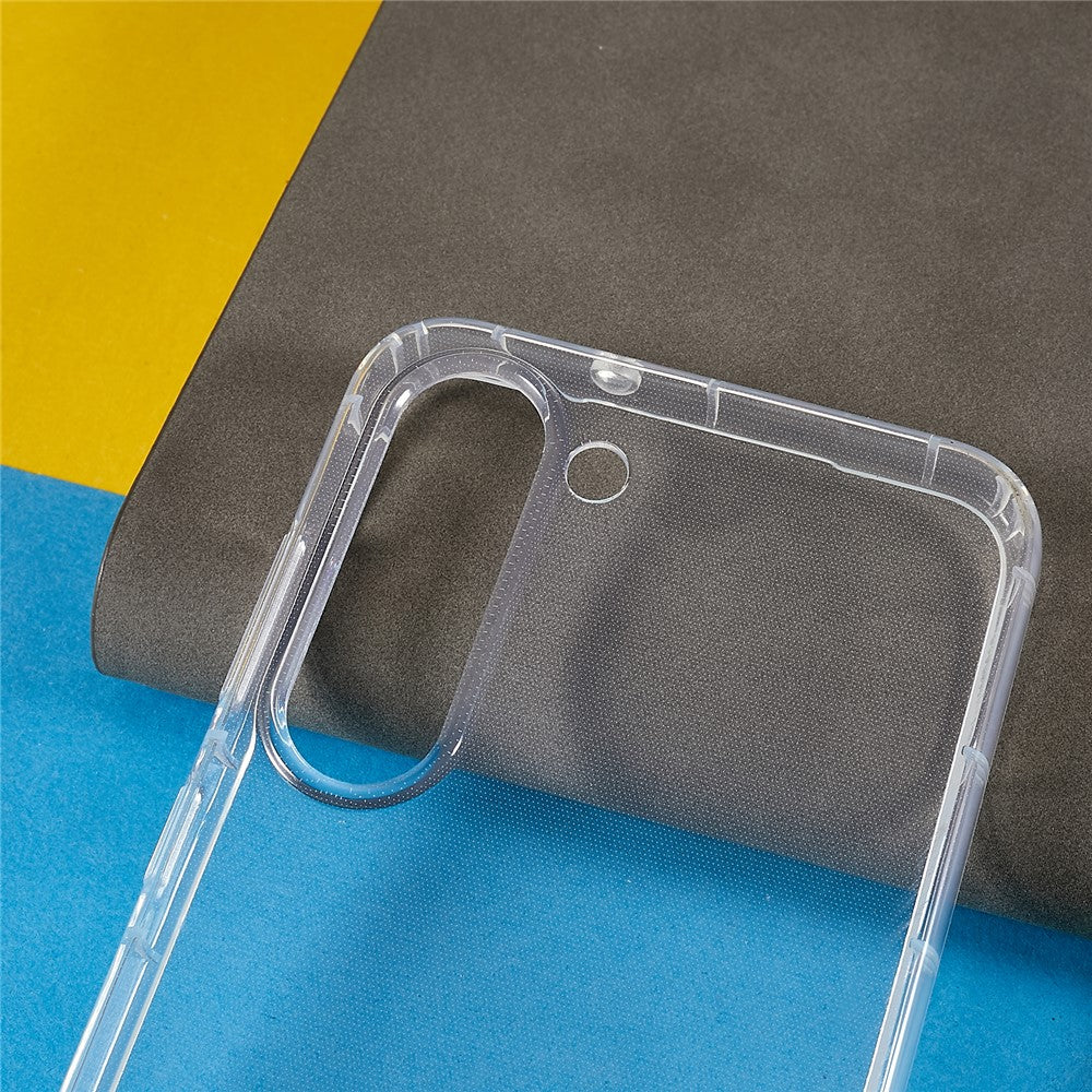 For Samsung Galaxy S23+ Ultra Slim Transparent Phone Case Airbag Protection Shockproof TPU Smartphone Cover