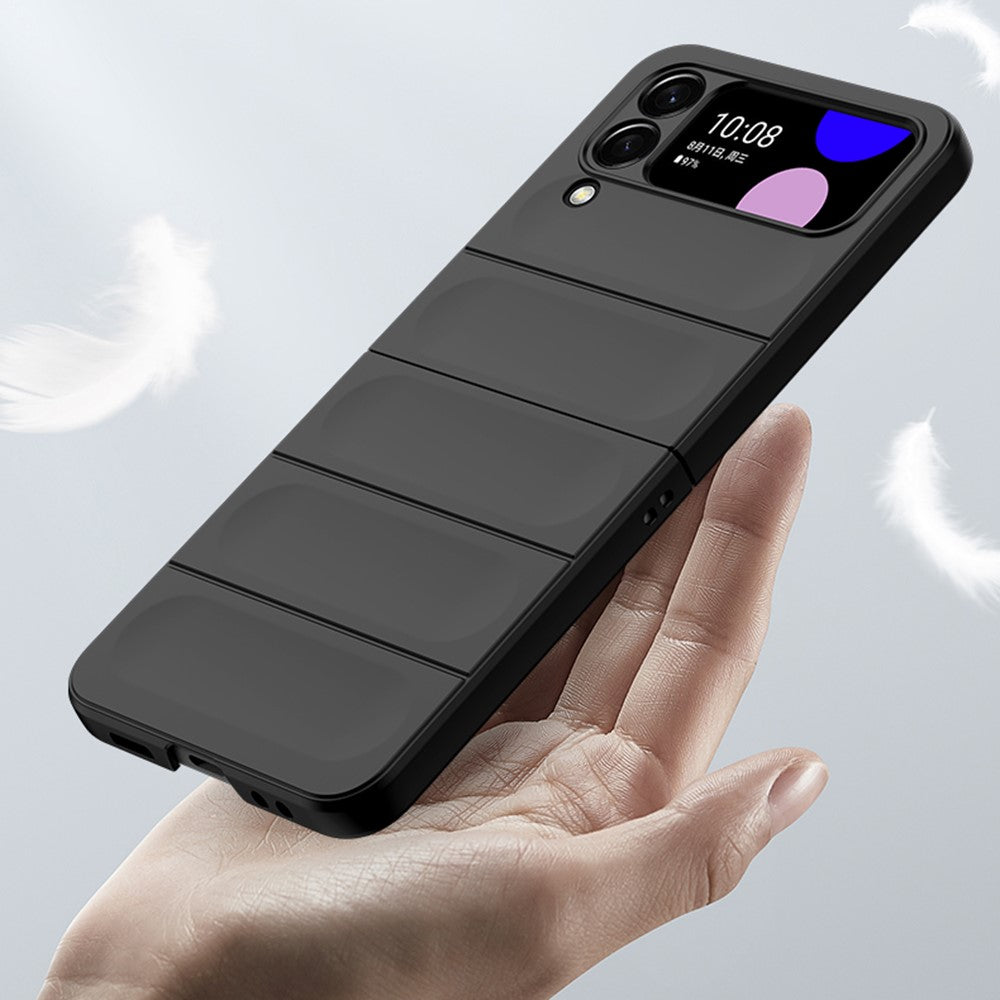 Samsung Galaxy Z Flip3 5G, Skin-touch Rugged Hard PC Phone Case