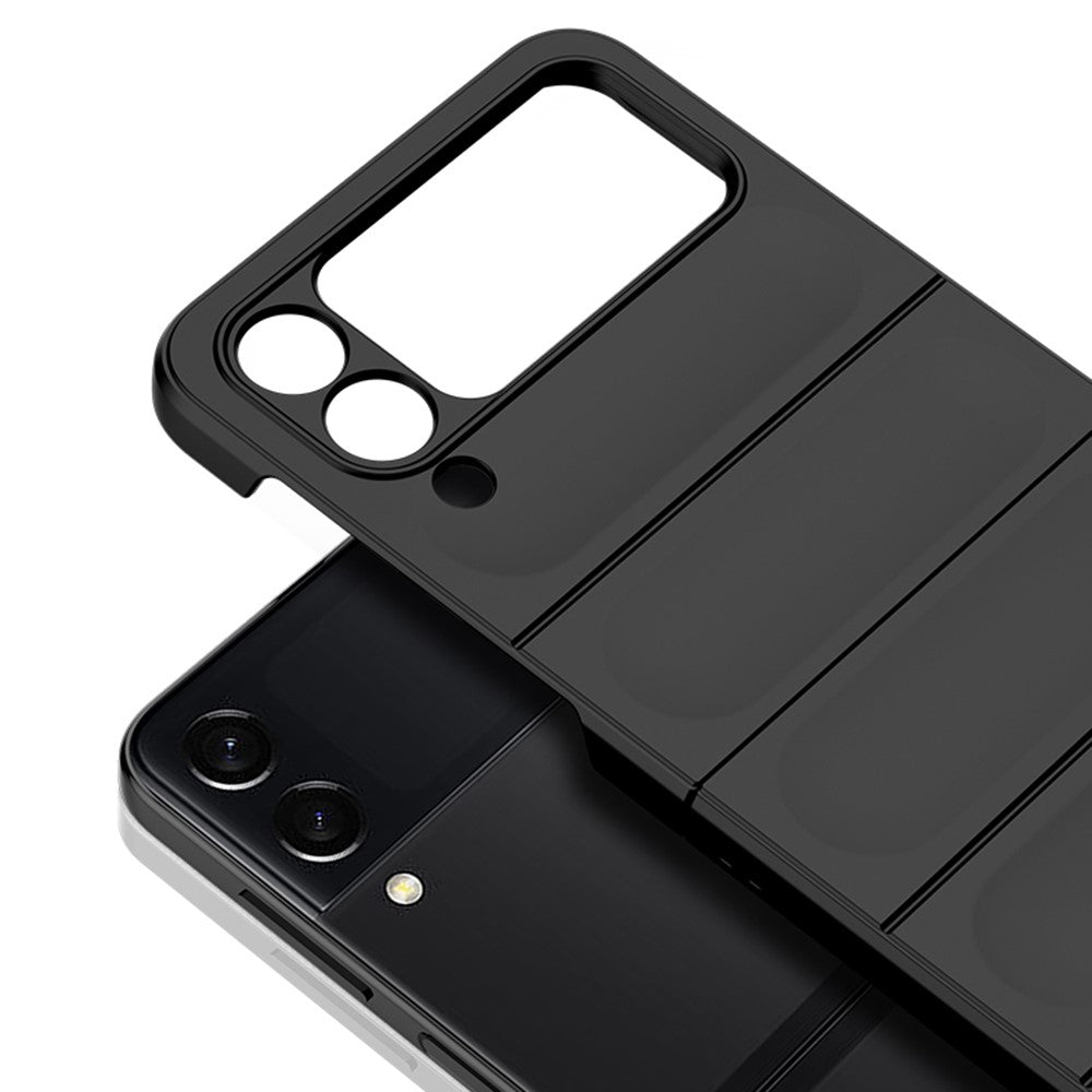 Samsung Galaxy Z Flip3 5G, Skin-touch Rugged Hard PC Phone Case