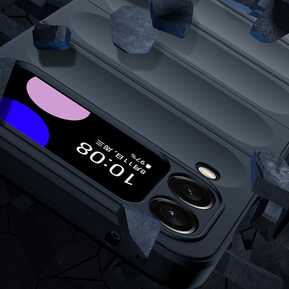 Samsung Galaxy Z Flip3 5G, Skin-touch Rugged Hard PC Phone Case