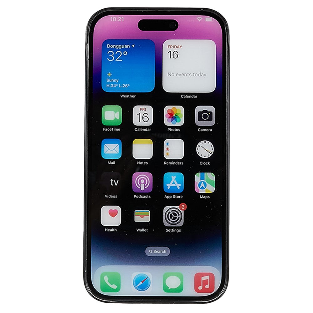 Thin PC Matte Phone Case for iPhone 14 Pro , Fine Hole Eye Protection Phone Cover