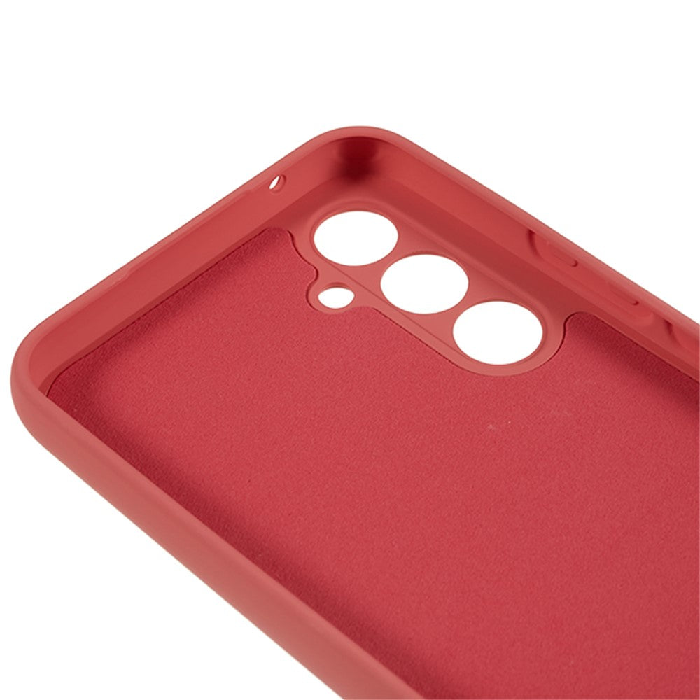 Samsung Galaxy A54 5G Phone TPU Case Fiber Lining Rubberized Cell Phone Cover