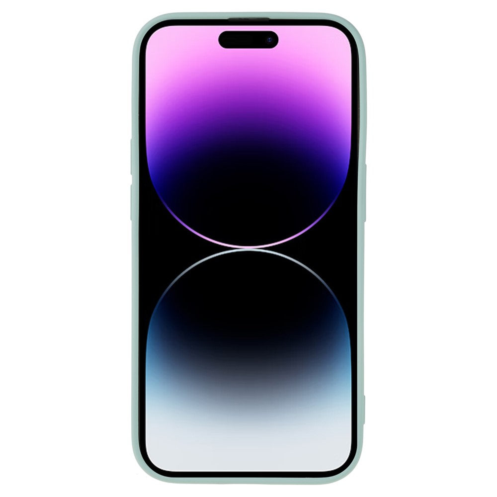 iPhone 14 Pro Soft TPU Rubberized Phone Case Anti-Scratch Fiber Lining Protective Cover