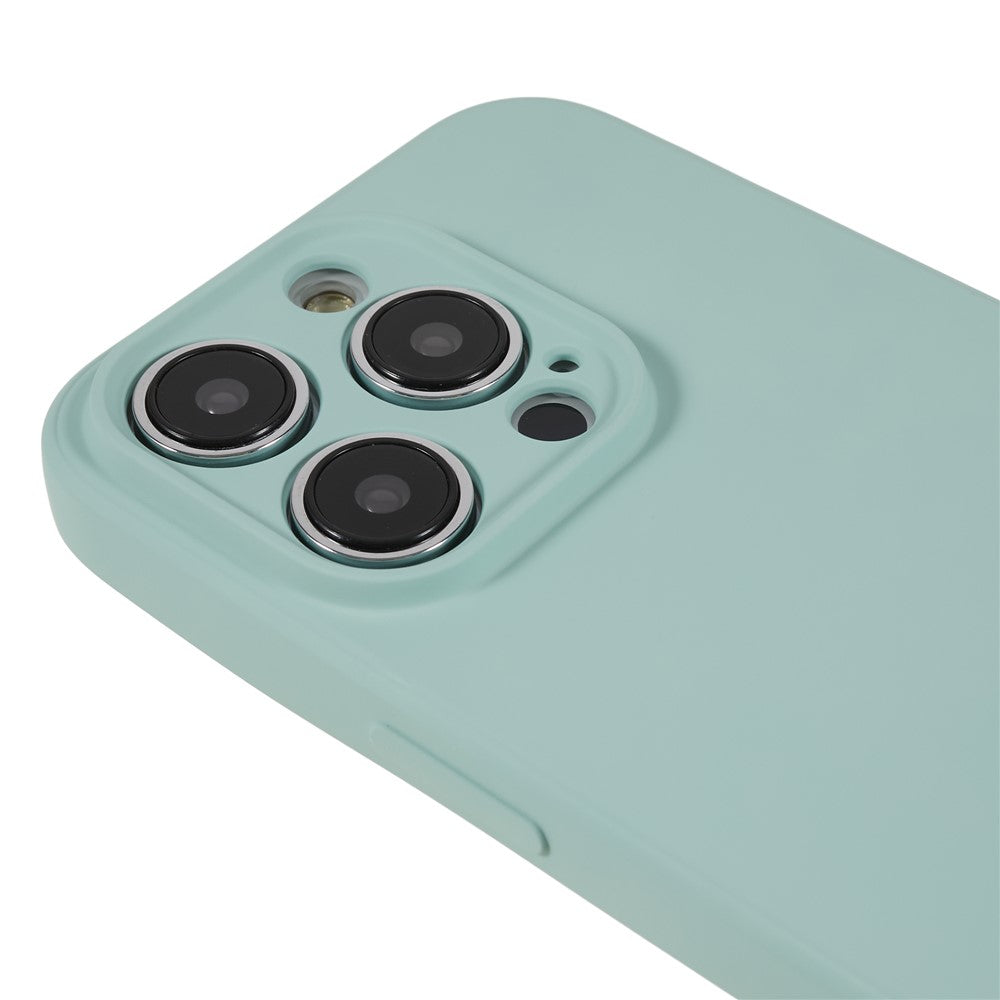 iPhone 14 Pro Soft TPU Rubberized Phone Case Anti-Scratch Fiber Lining Protective Cover