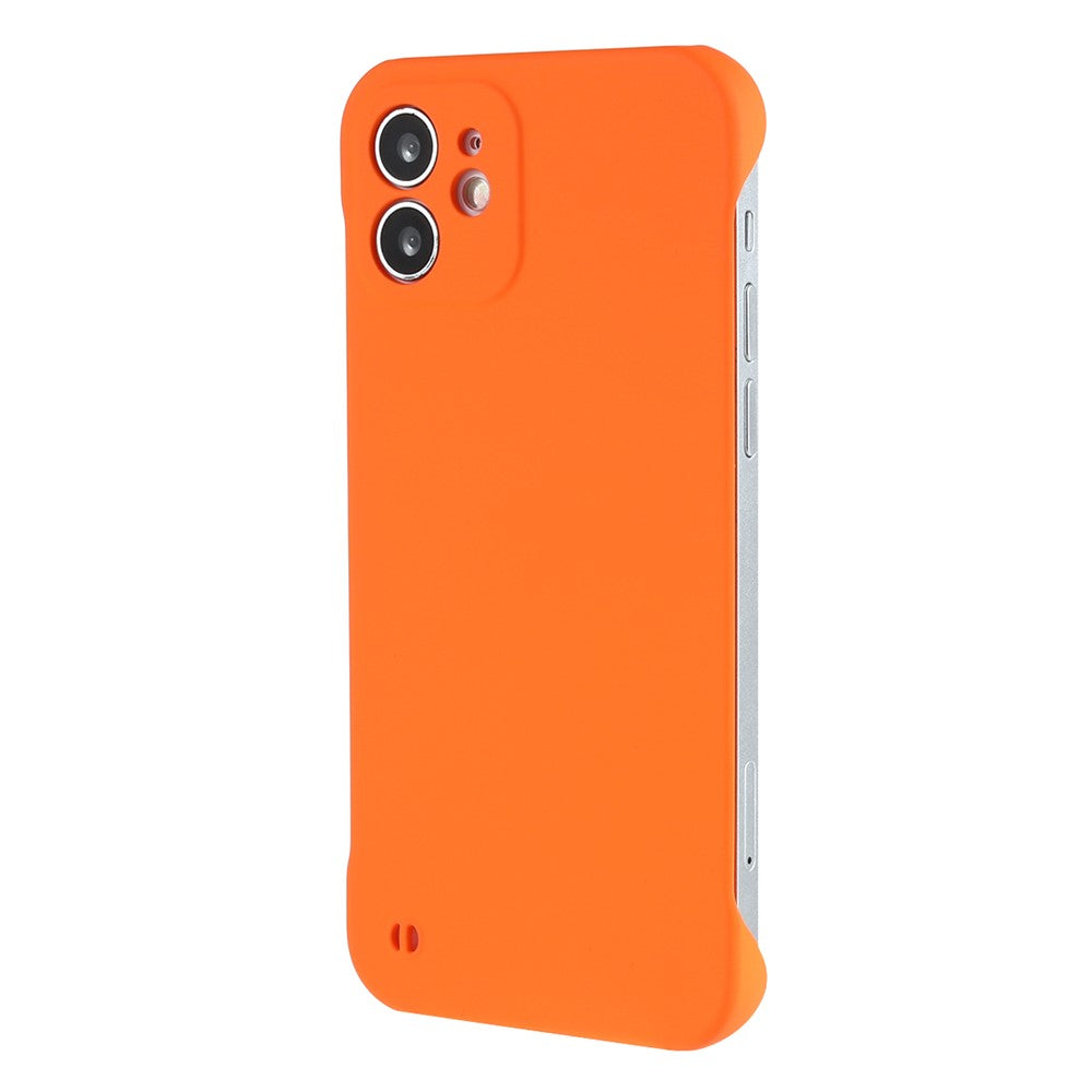 iPhone 12 mini 5.4 inch Frameless Half Cover Protective Skin-touch Hard PC Mobail Phone Case