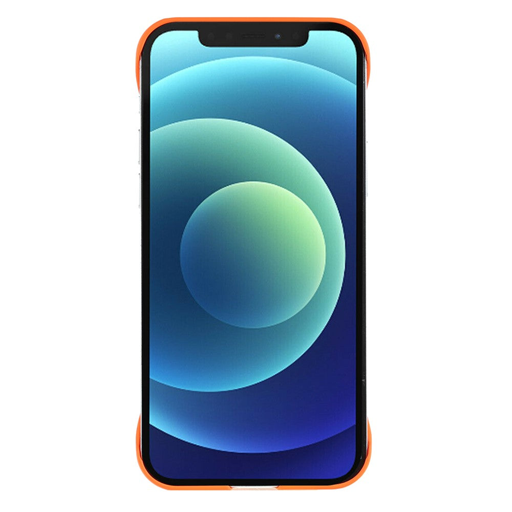 iPhone 12 mini 5.4 inch Frameless Half Cover Protective Skin-touch Hard PC Mobail Phone Case