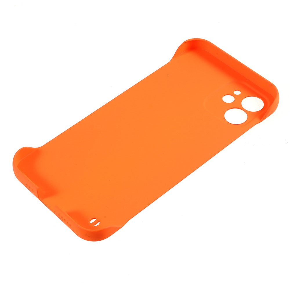 iPhone 12 mini 5.4 inch Frameless Half Cover Protective Skin-touch Hard PC Mobail Phone Case