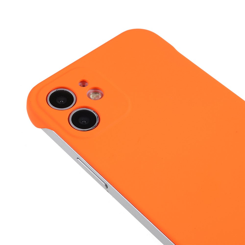 iPhone 12 mini 5.4 inch Frameless Half Cover Protective Skin-touch Hard PC Mobail Phone Case