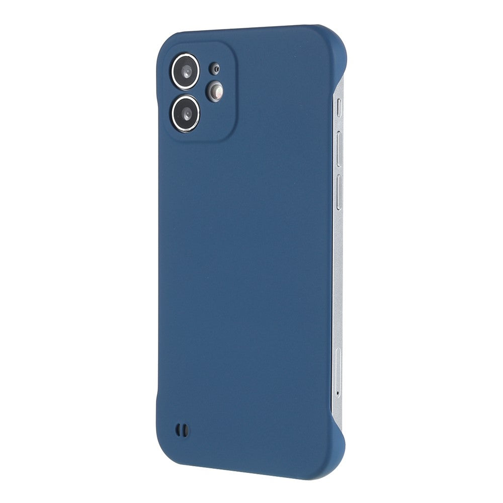 iPhone 12 mini 5.4 inch Frameless Half Cover Protective Skin-touch Hard PC Mobail Phone Case
