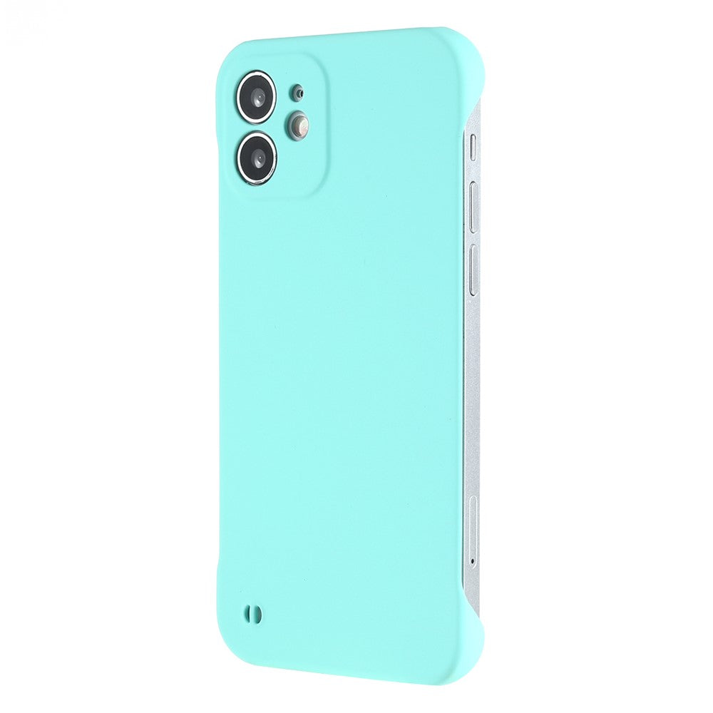 iPhone 12 mini 5.4 inch Frameless Half Cover Protective Skin-touch Hard PC Mobail Phone Case