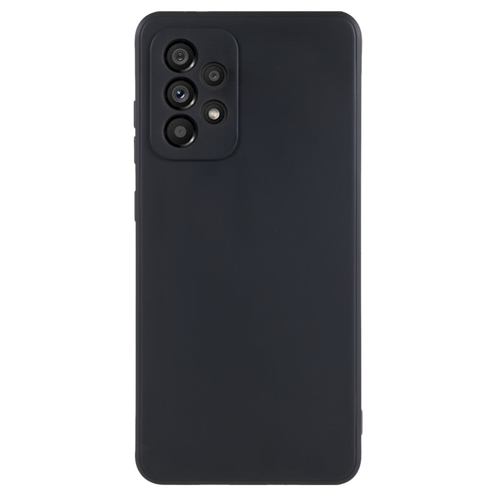 Samsung Galaxy A52 5G Straight Edge TPU Phone Case Lens Precise Cutout Anti-drop Cover