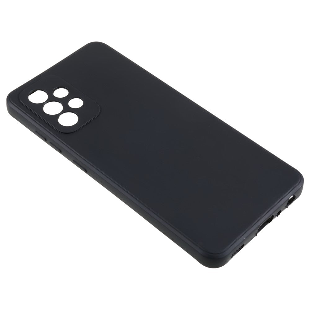 Samsung Galaxy A52 5G Straight Edge TPU Phone Case Lens Precise Cutout Anti-drop Cover