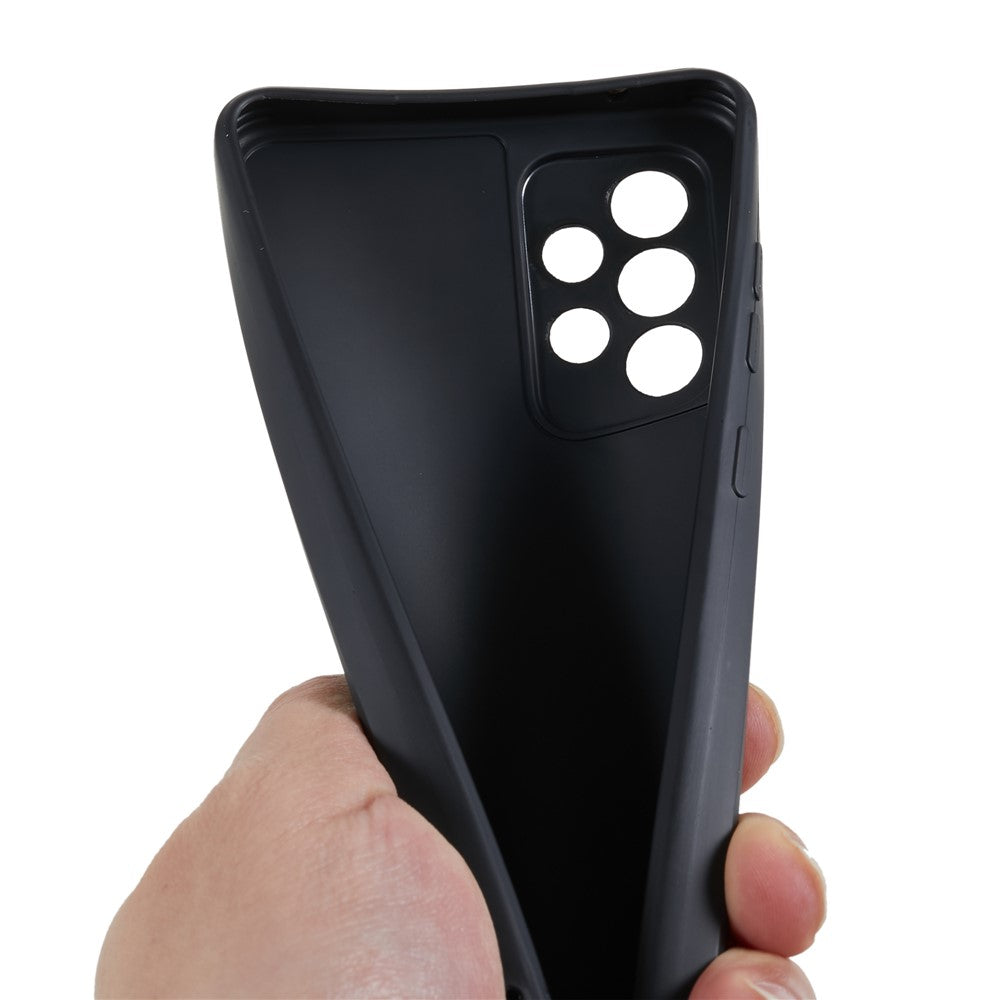 Samsung Galaxy A52 5G Straight Edge TPU Phone Case Lens Precise Cutout Anti-drop Cover