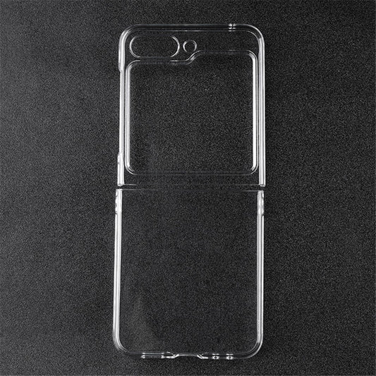 Samsung Galaxy Z Flip5 5G Transparent Back Shell Phone Case Drop Resistant Hard PC Phone Cover