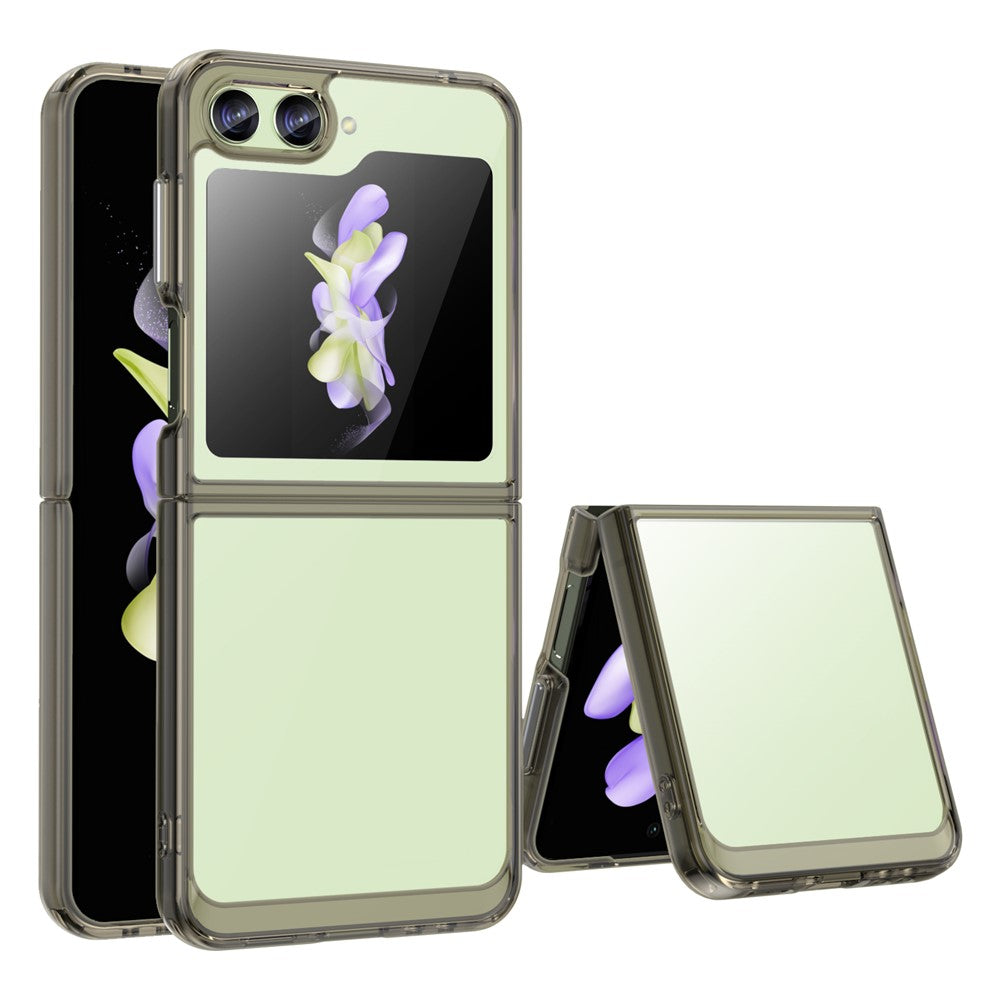 Samsung Galaxy Z Flip5 5G Mobile Phone Back Cover Clear Protective Shockproof TPU+Acrylic Case