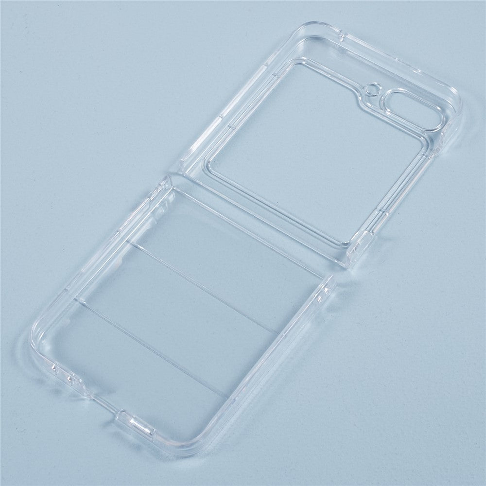 Samsung Galaxy Z Flip5 5G Clear Phone Case Anti-Scratch Hard PC Back Cover