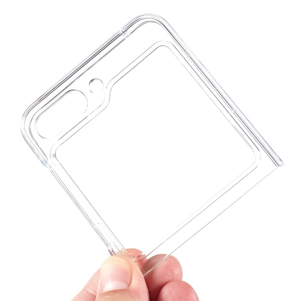 Samsung Galaxy Z Flip5 5G Clear Phone Case Anti-Scratch Hard PC Back Cover