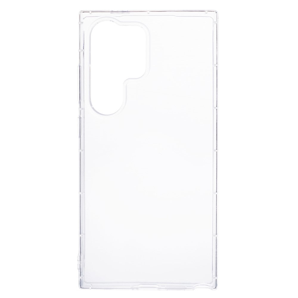 For Samsung Galaxy S24 Ultra TPU Case Airbag Protection Transparent Phone Cover