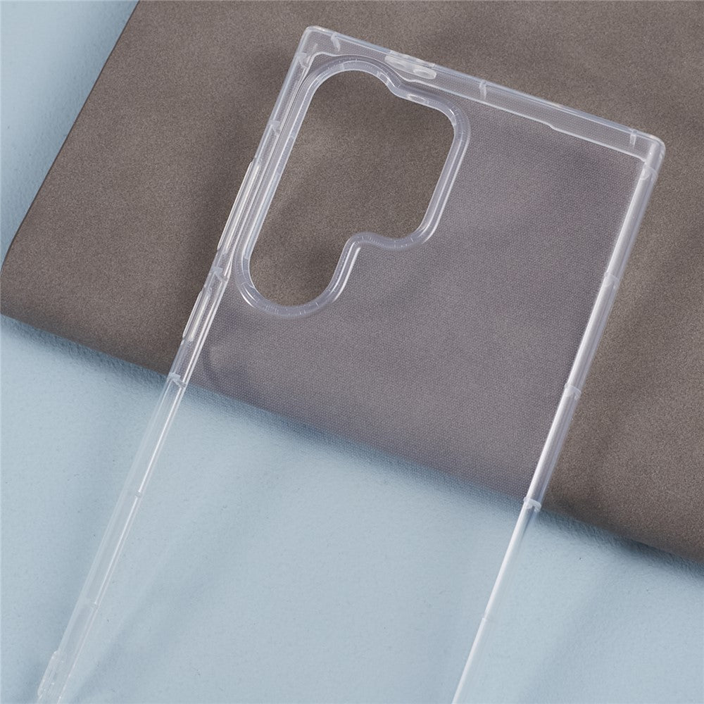 For Samsung Galaxy S24 Ultra TPU Case Airbag Protection Transparent Phone Cover