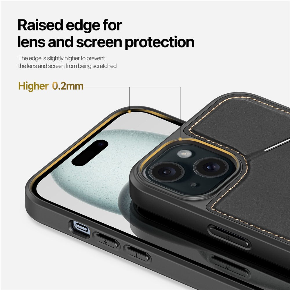 DUX DUCIS Rafi II Series for iPhone 15 Kickstand Case Compatible with MagSafe Phone Cover