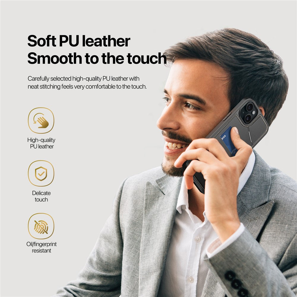 DUX DUCIS Rafi II Series for iPhone 15 Kickstand Case Compatible with MagSafe Phone Cover