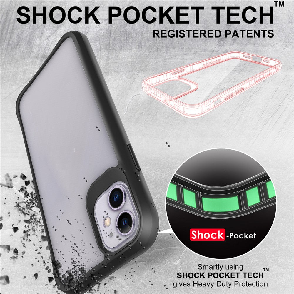 Combat X Mode Series for iPhone 11 Cell Phone Case TPU+PC Shockproof Back Shell