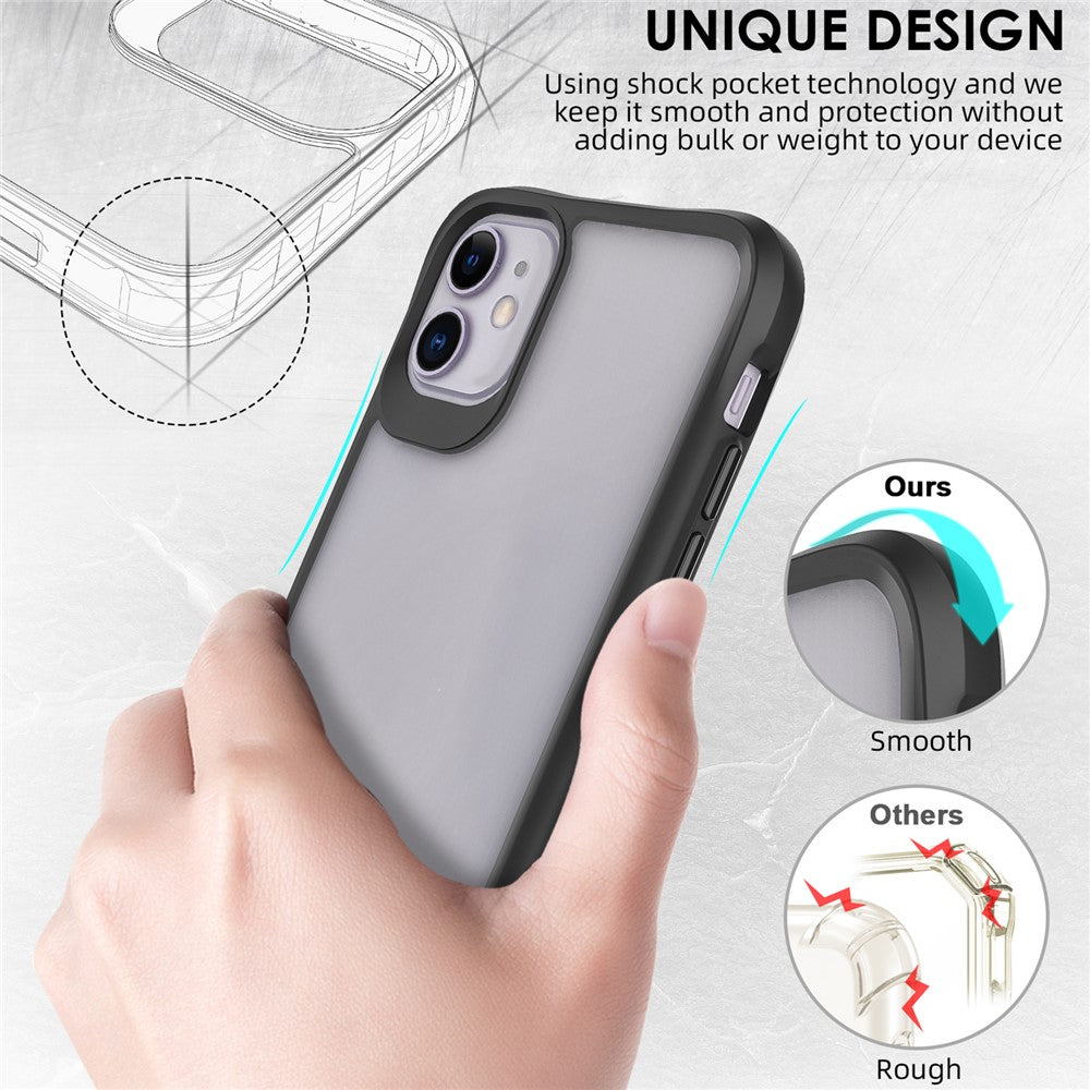 Combat X Mode Series for iPhone 11 Cell Phone Case TPU+PC Shockproof Back Shell