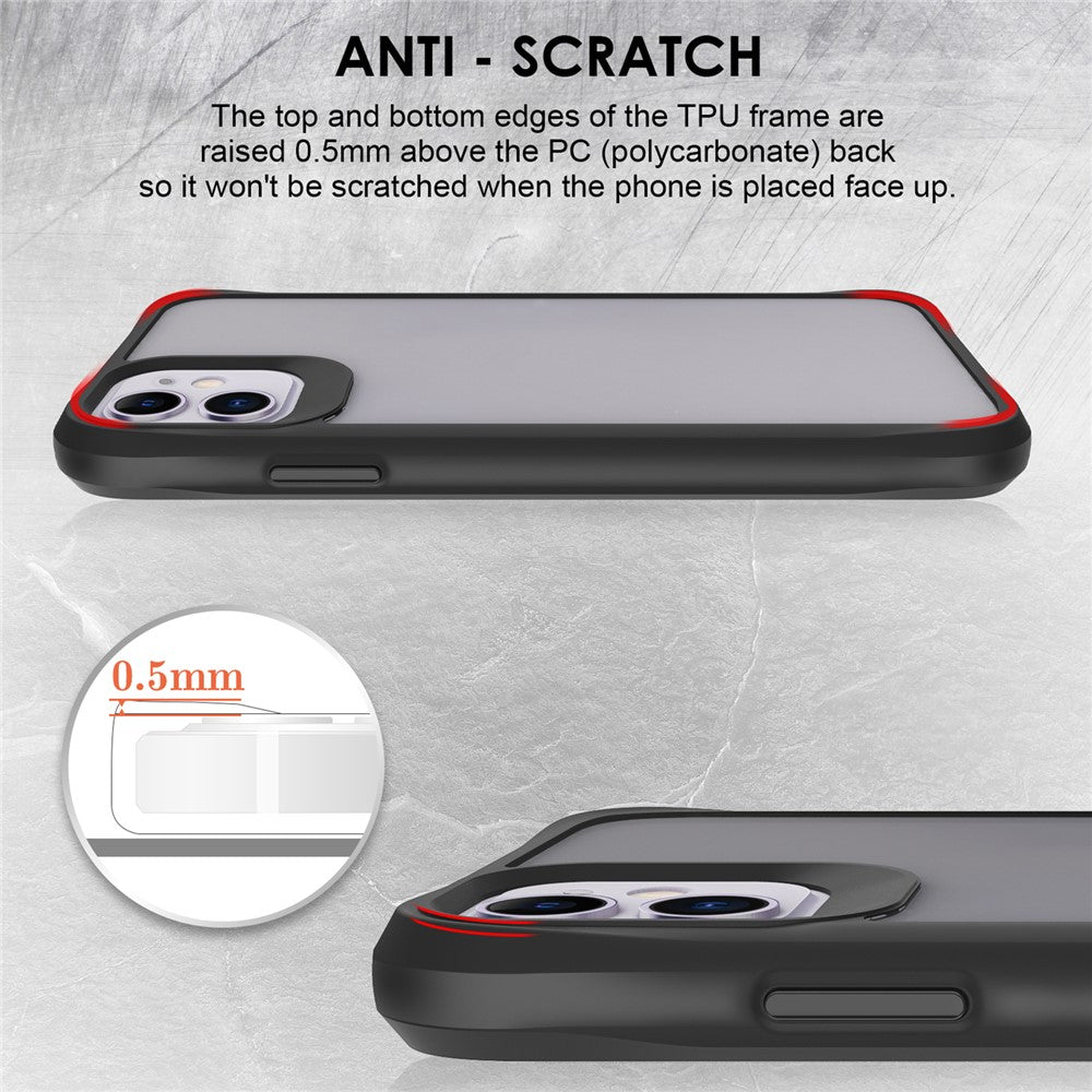 Combat X Mode Series for iPhone 11 Cell Phone Case TPU+PC Shockproof Back Shell